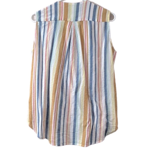(A11) Kut from the Kloth Becky Rainbow Surplice Woven Top. Size M, New - Picture 5 of 6